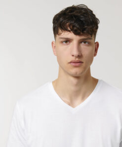 Teeshirt Homme 100% Coton Organique - Col V