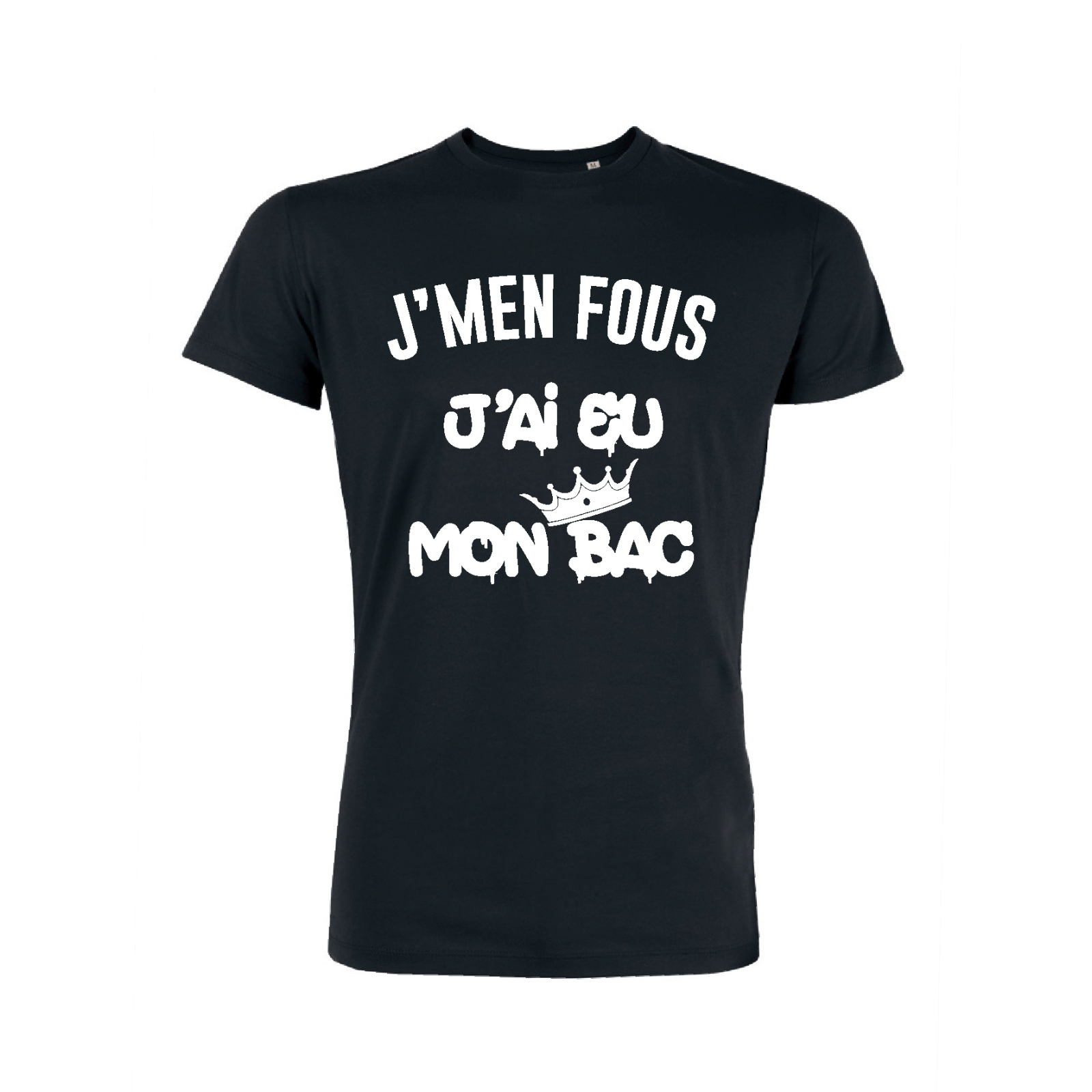 Teeshirt Homme – J’men Fous J’ai Eu Mon Bac