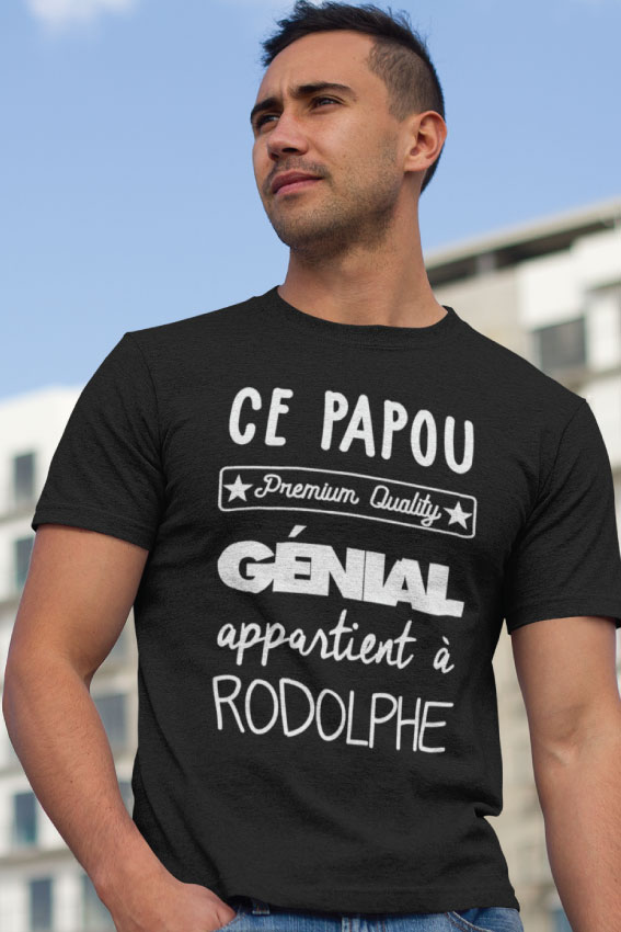 Ce Papou Génial Appartient À (Votre Prénom)
