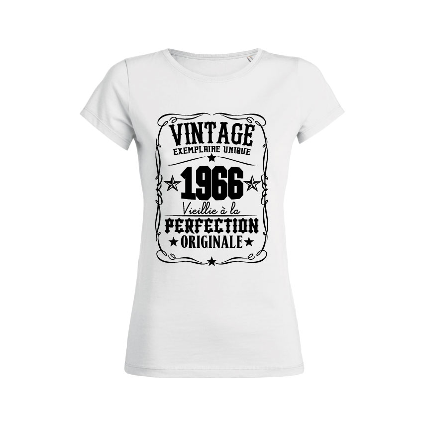Teeshirt Femme - Vintage Exemplaire Unique