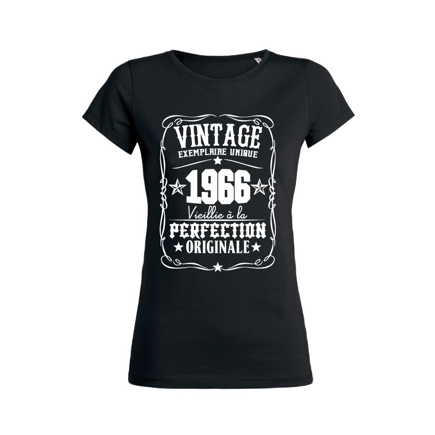 Teeshirt Femme - Vintage Exemplaire Unique