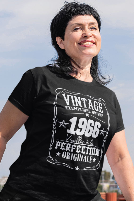 Vintage Exemplaire Unique (Votre Année)