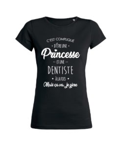 Teeshirt Femme – C'est compliqué d'Être une princesse