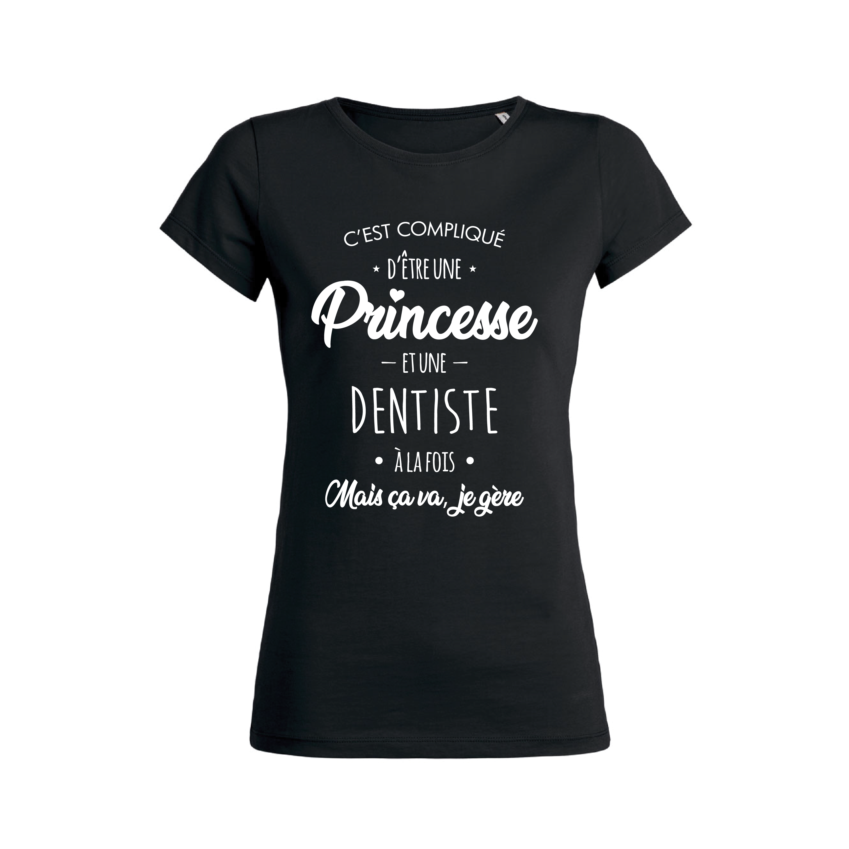 Teeshirt Femme – C'est compliqué d'Être une princesse