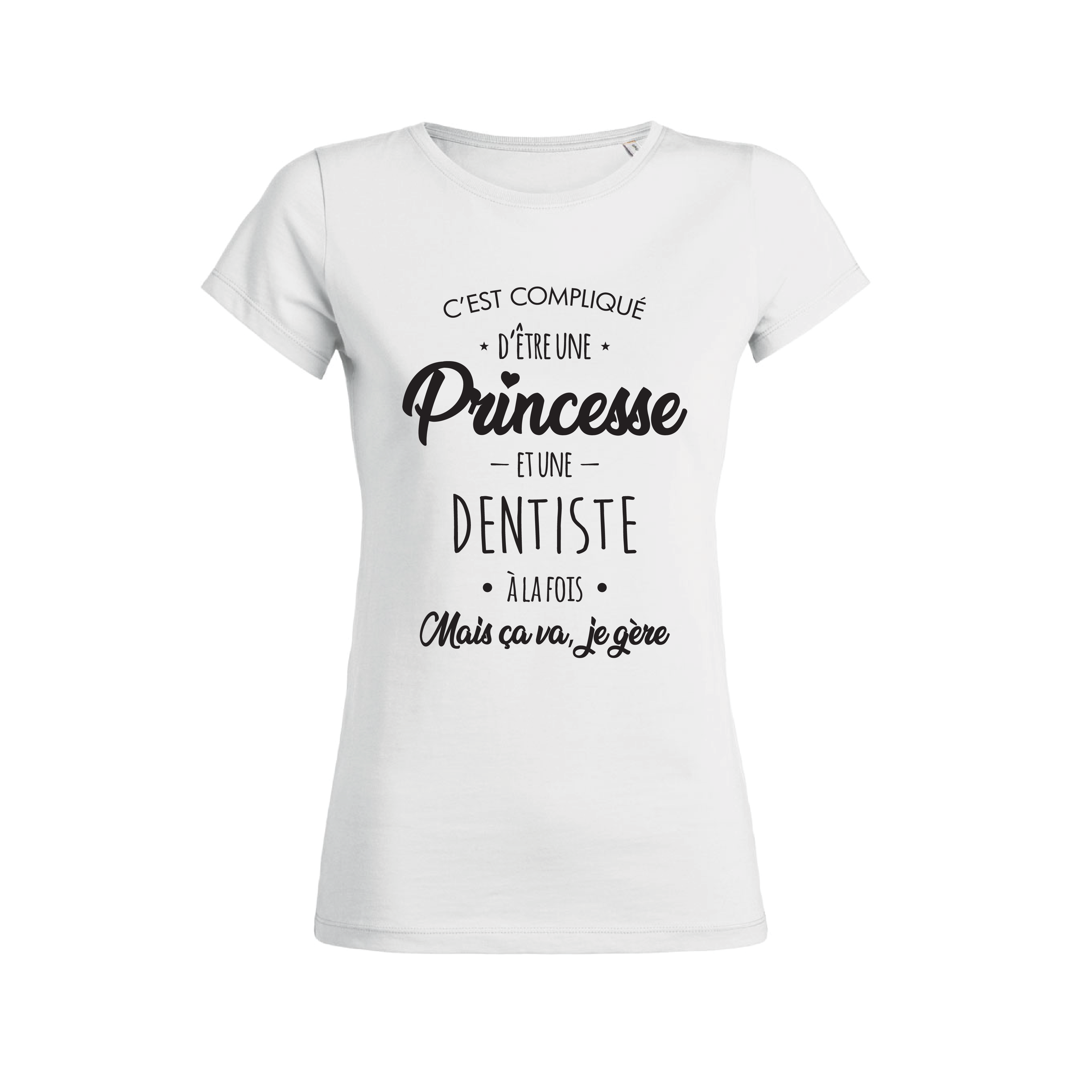 Teeshirt Femme – C'est compliqué d'Être une princesse
