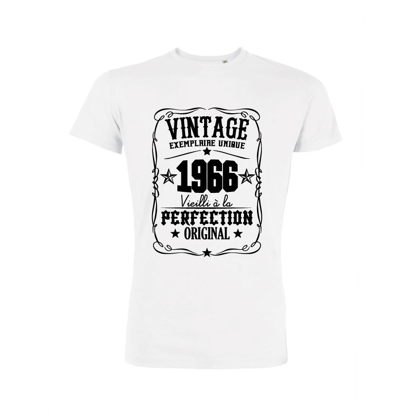 Teeshirt Homme - Vintage Exemplaire Unique