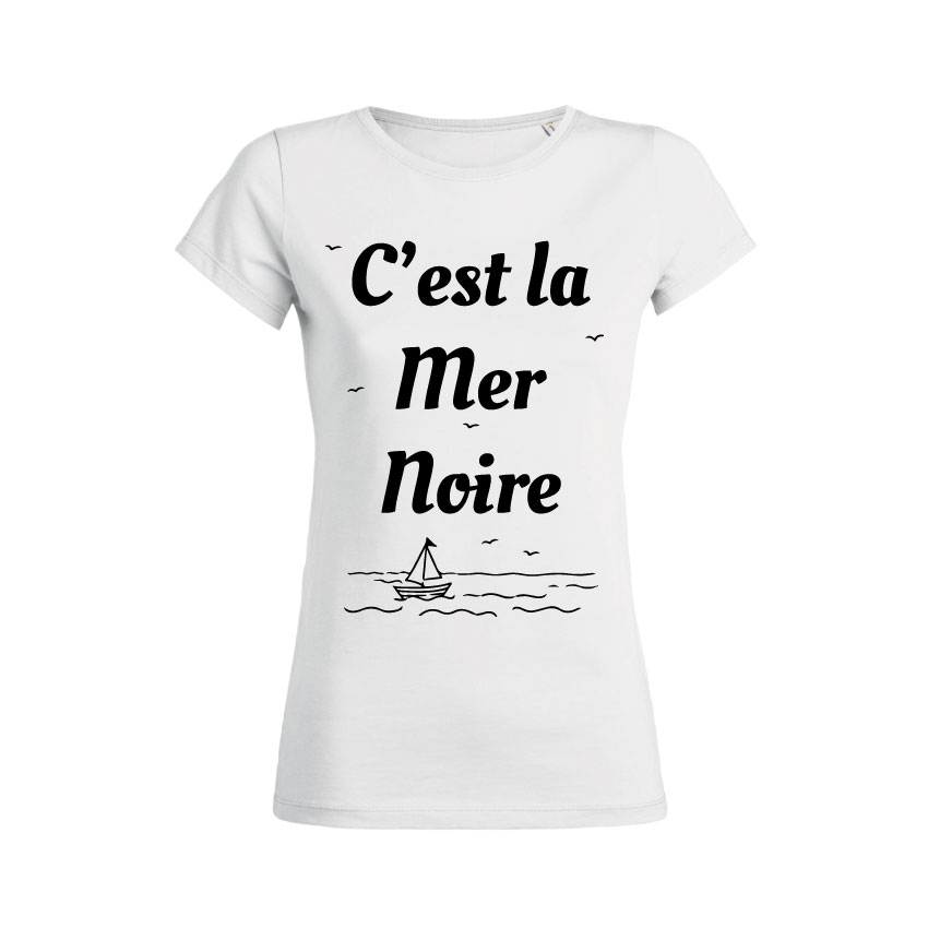 Teeshirt Femme - C'est La Mer Noire