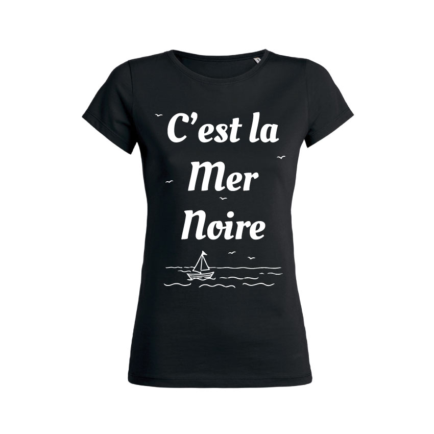 Teeshirt Femme - C'est La Mer Noire
