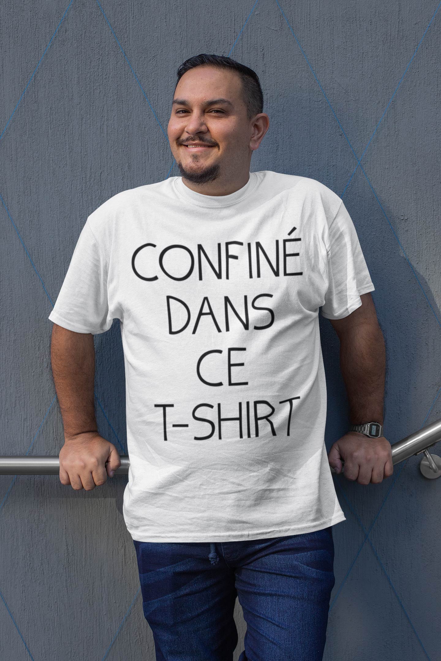 Teeshirt Homme - Confiné Dans Ce T-shirt