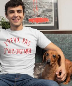 Teeshirt Homme - J'peux pas j'suis chez moi
