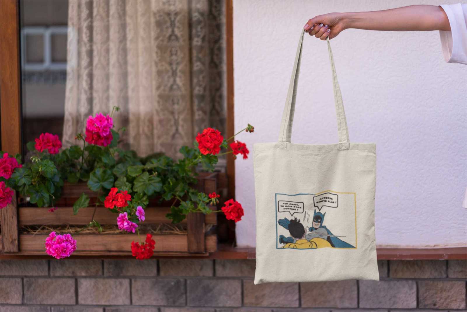 Tote Bag - Tu Dois Être Confiné Batman
