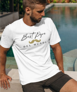Teeshirt Homme - Best Papa Del Mundo