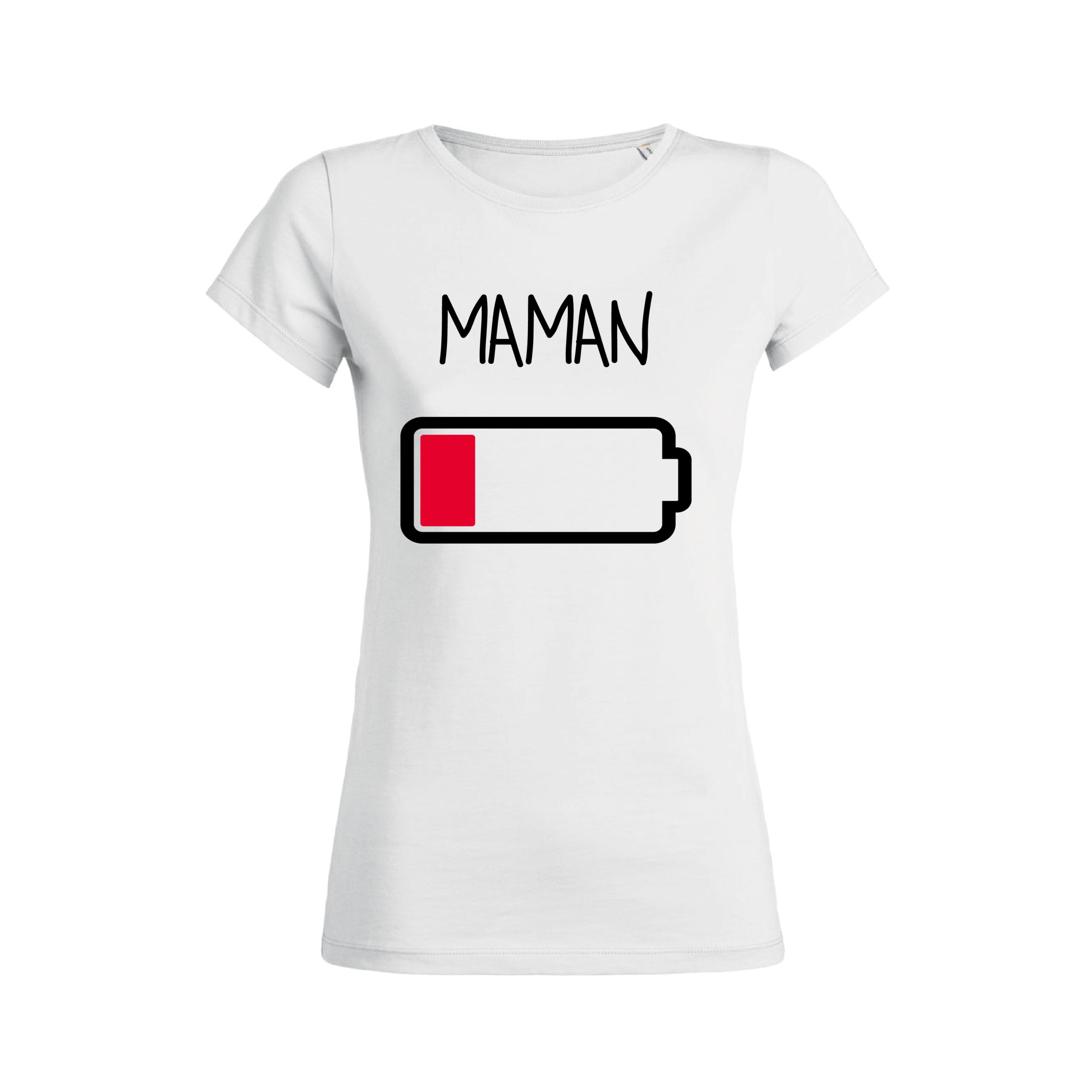 Teeshirt Femme - Batterie Faible