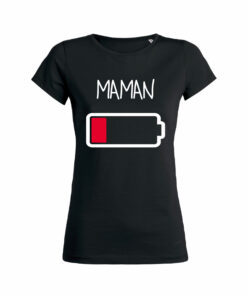 Teeshirt Femme - Batterie Faible