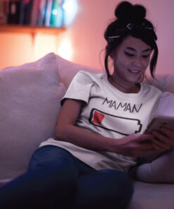 Teeshirt Femme - Batterie Faible