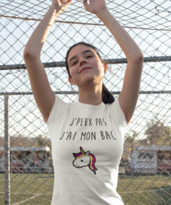 Teeshirt Femme - J'peux Pas J'ai Mon Bac