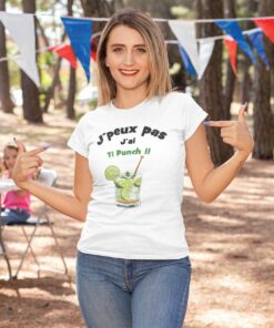 Teeshirt Femme - J'peux Pas J'ai Ti Punch !!