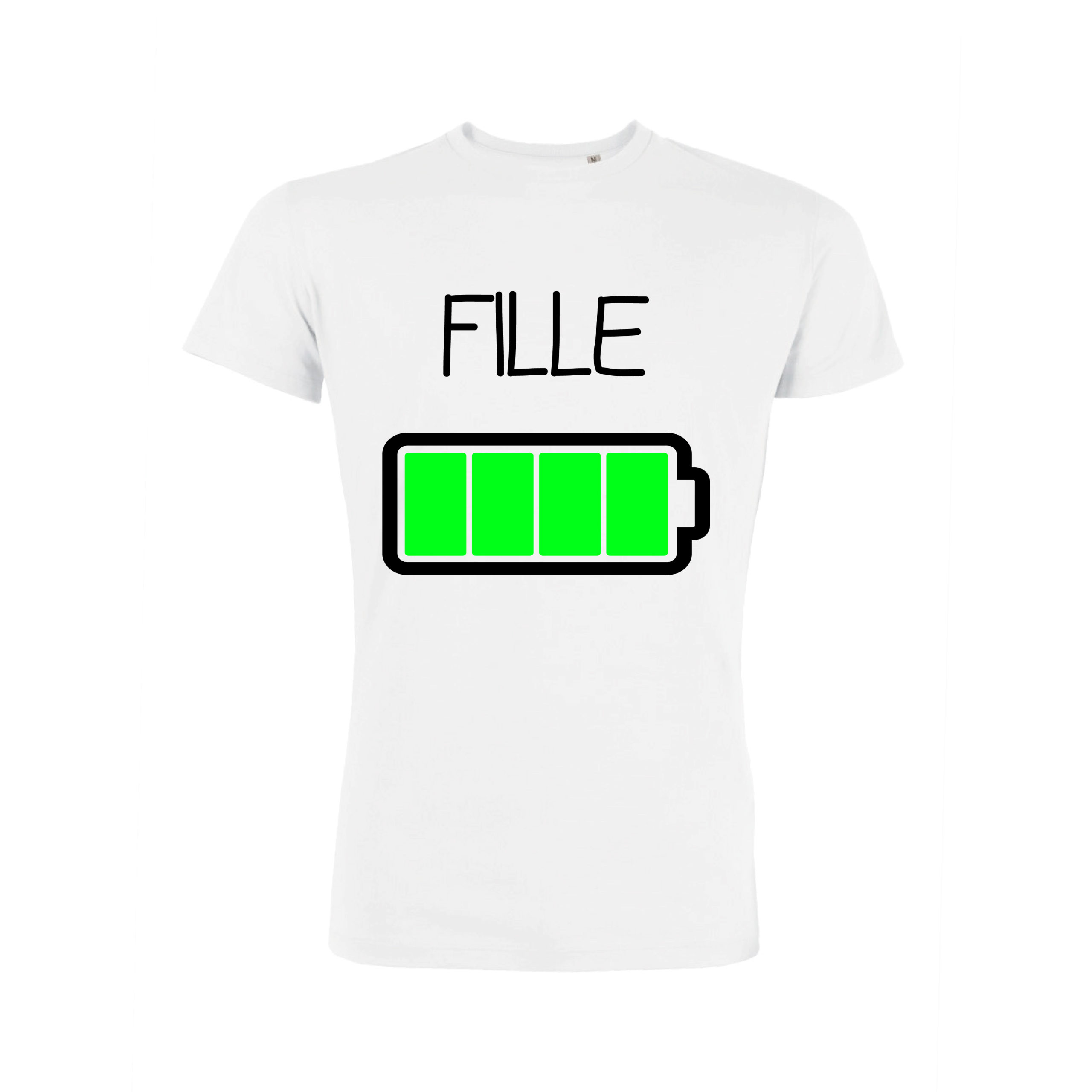 Teeshirt Fille - Batterie Pleine