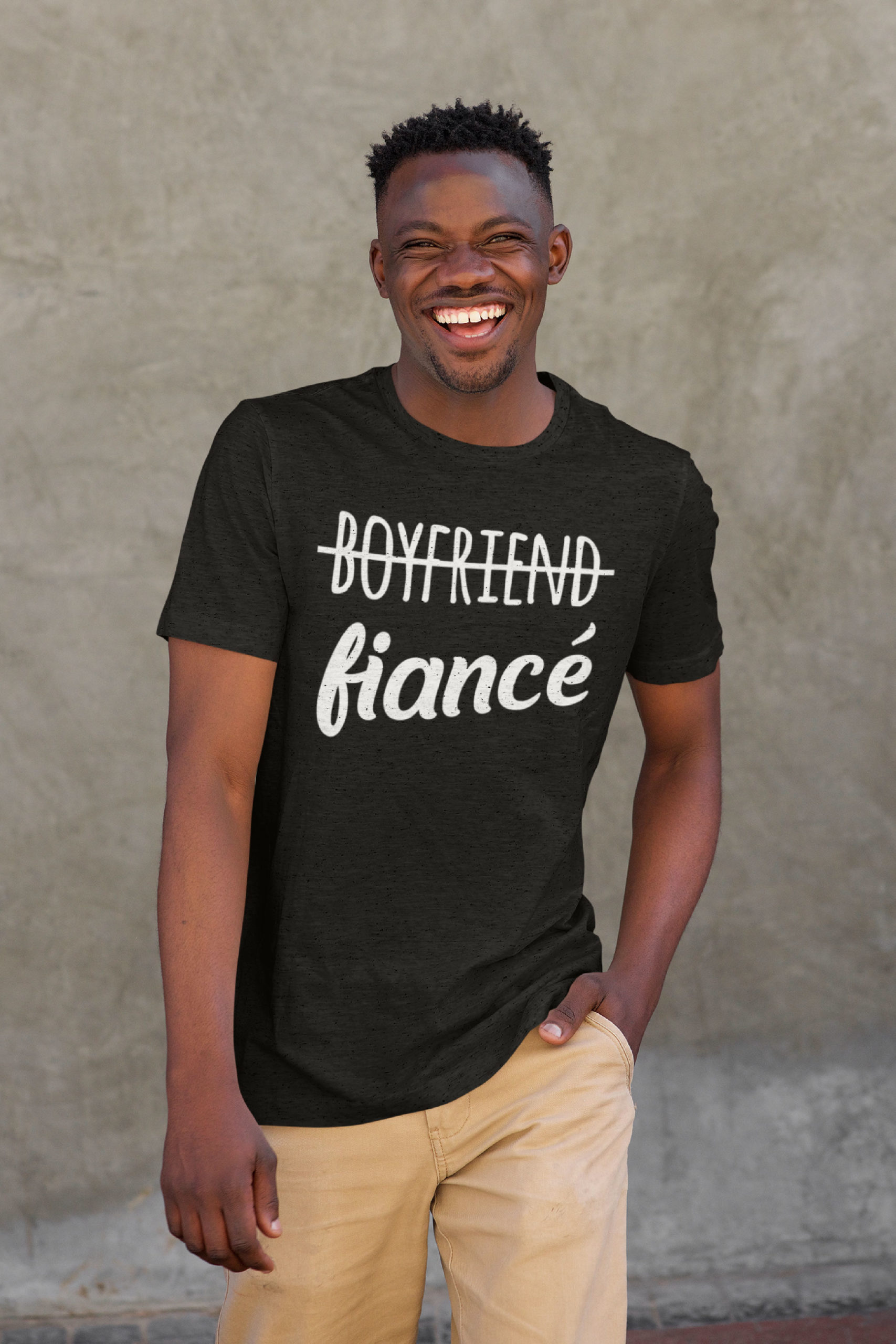 Teeshirt Homme - Boyfriend Fiancé