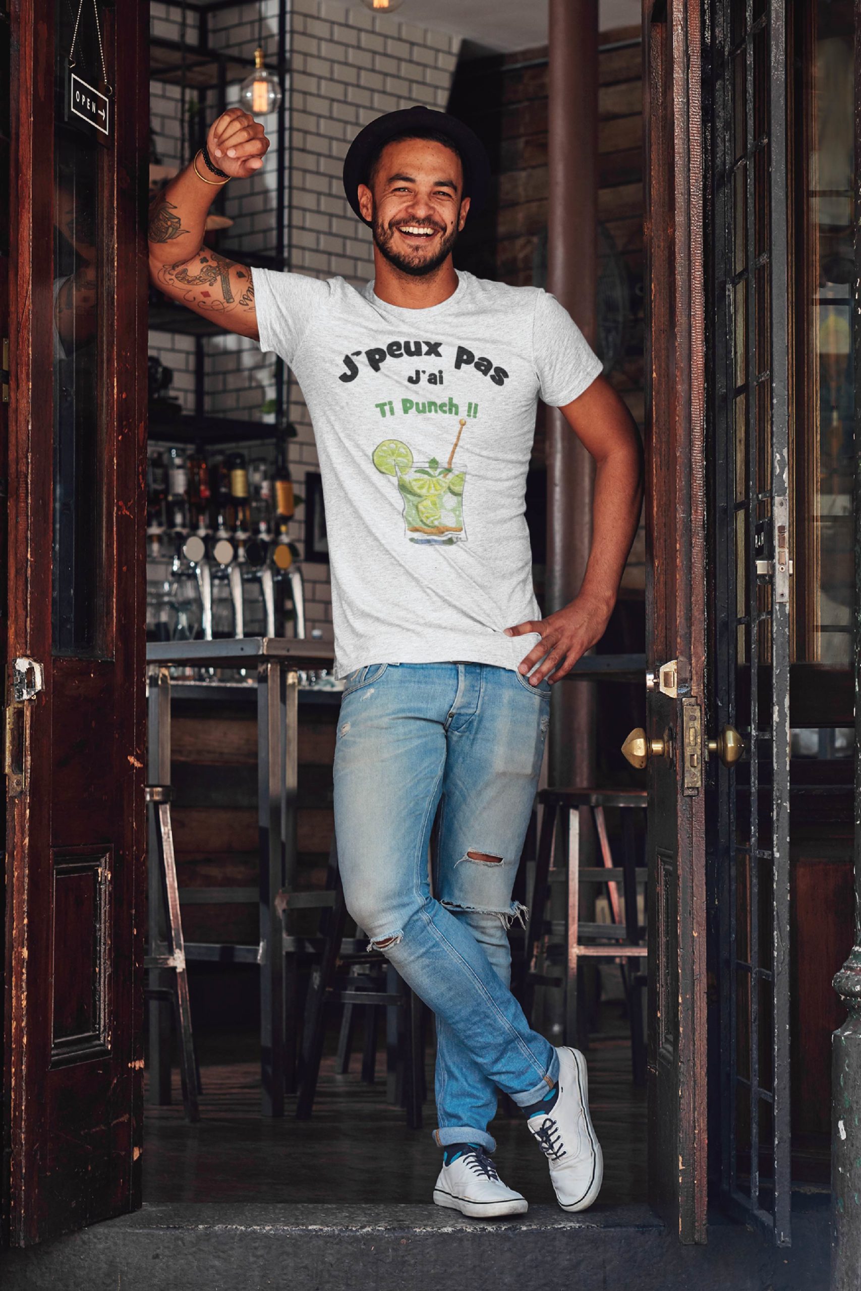 Teeshirt Homme - J'peux Pas J'ai Ti Punch !!