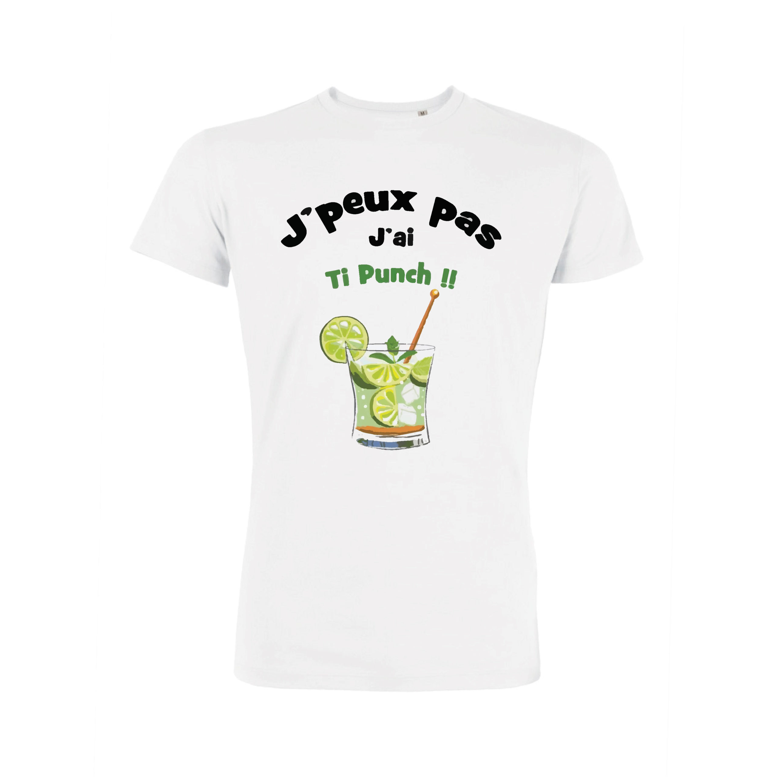 Teeshirt Homme - J'peux Pas J'ai Ti Punch !!