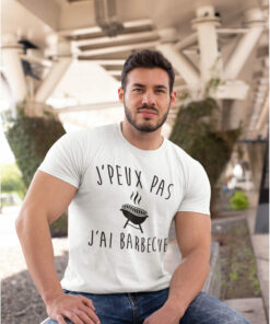 Teeshirt Homme - J'peux Pas J'ai Barbecue