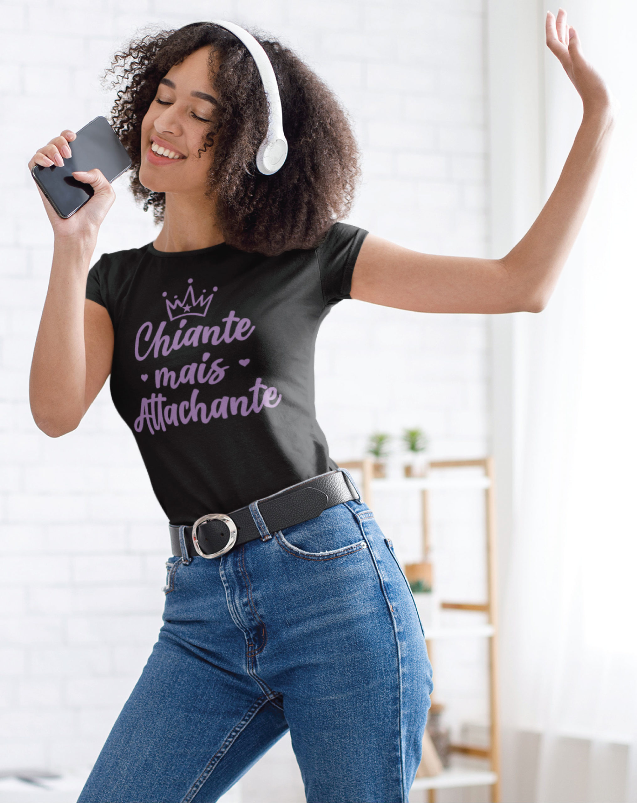 Teeshirt Femme - Chiante Mais Attachante