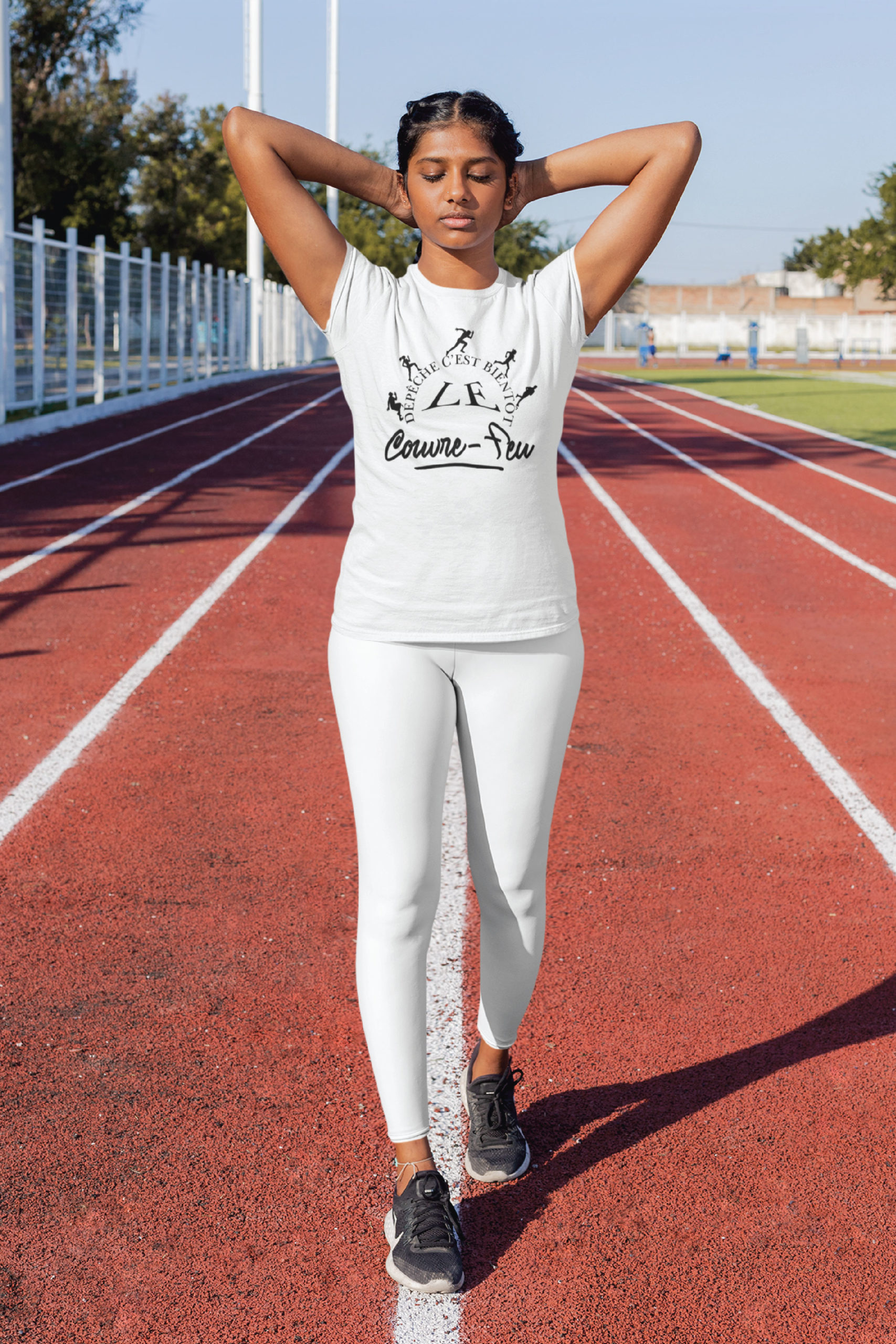 Teeshirt Femme - Dépêche C'est Bientôt Le Couvre Feu