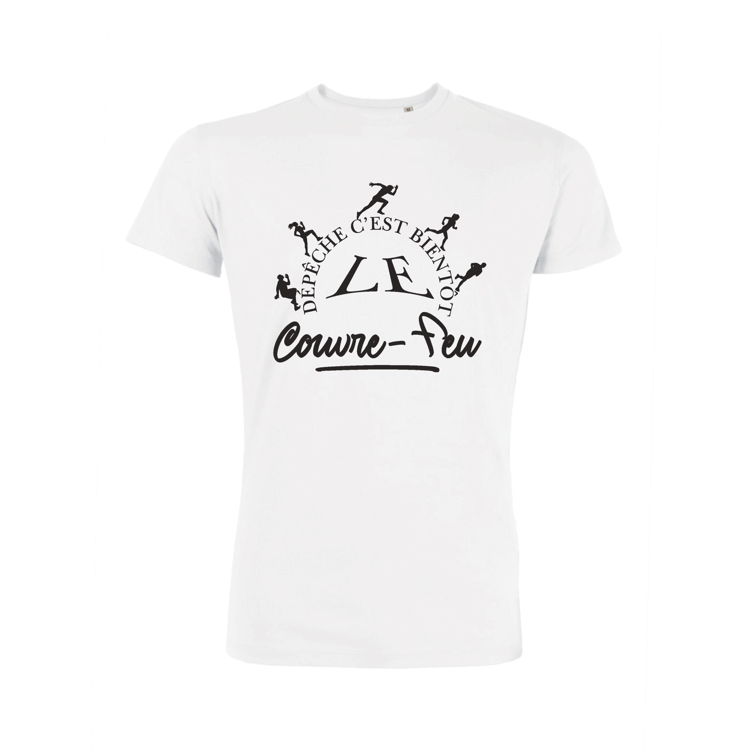 Teeshirt Homme - Dépêche C'est Bientôt Le Couvre Feu