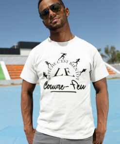 Teeshirt Homme - Dépêche C'est Bientôt Le Couvre Feu