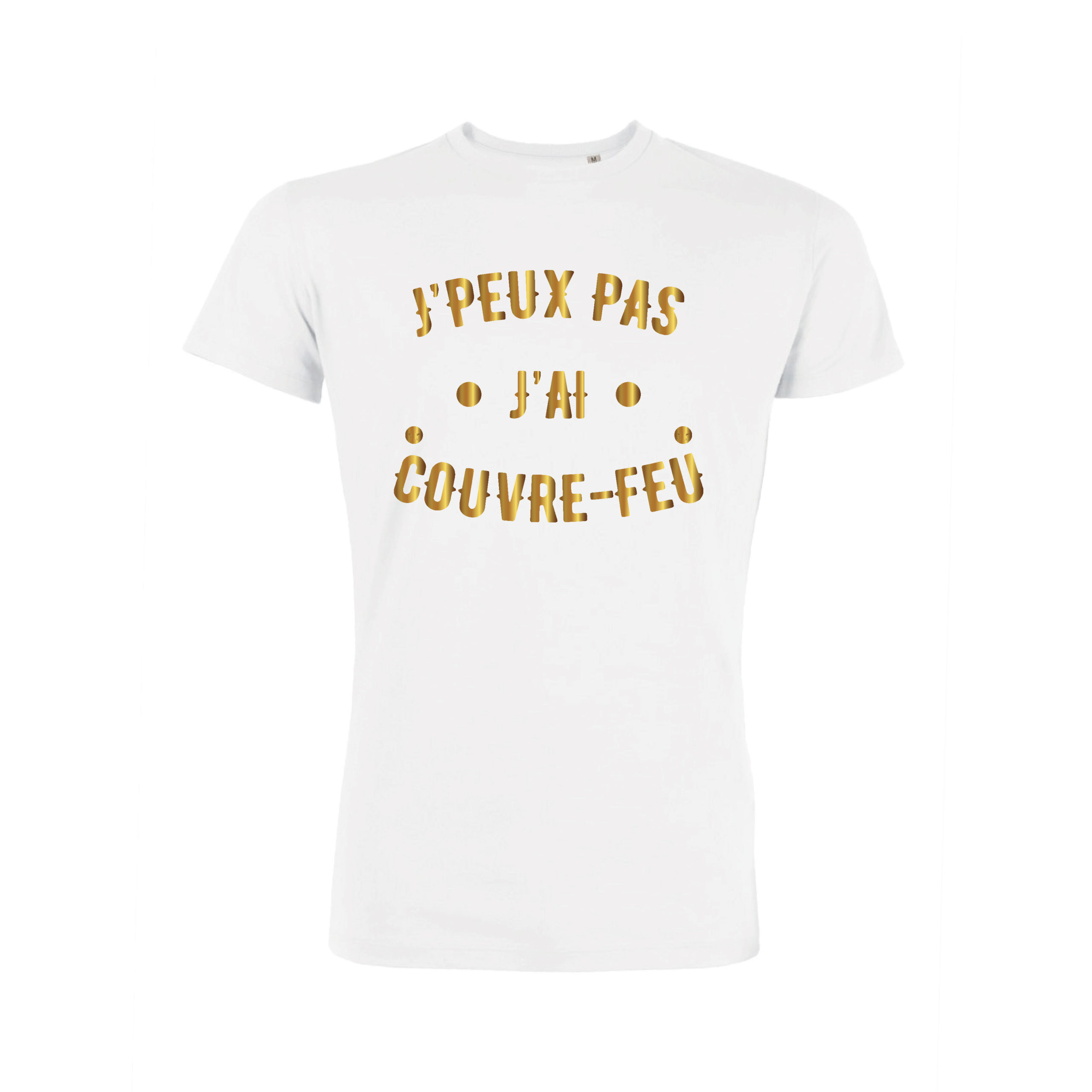 Teeshirt Homme - J'peux Pas J'ai Couvre Feu
