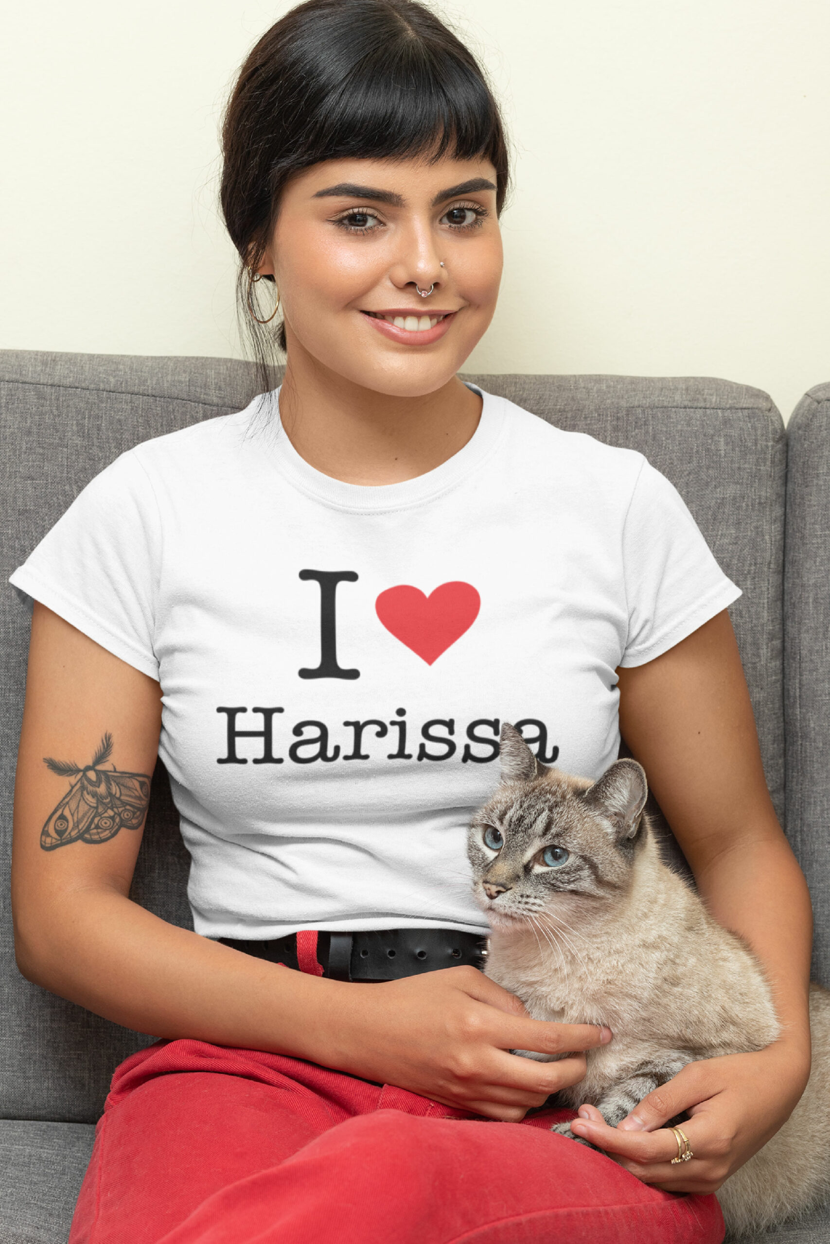 Teeshirt Femme - I Love Harissa