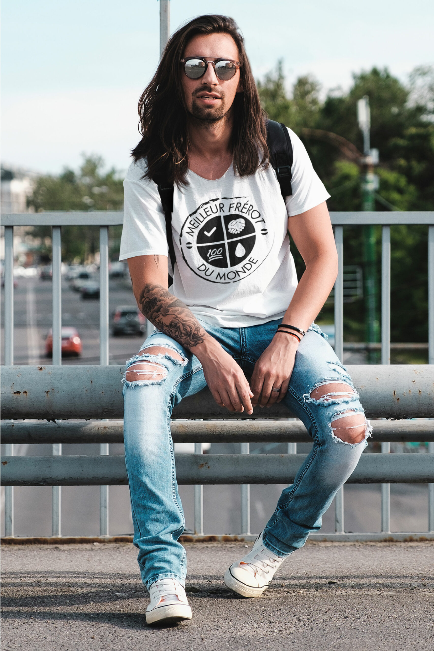 Teeshirt Homme - Meilleur Frérot Du Monde