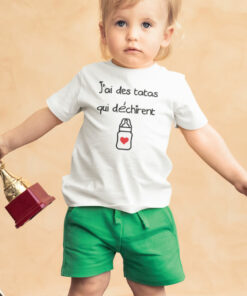 Teeshirt Enfant - J'ai Des Tatas Qui Déchirent