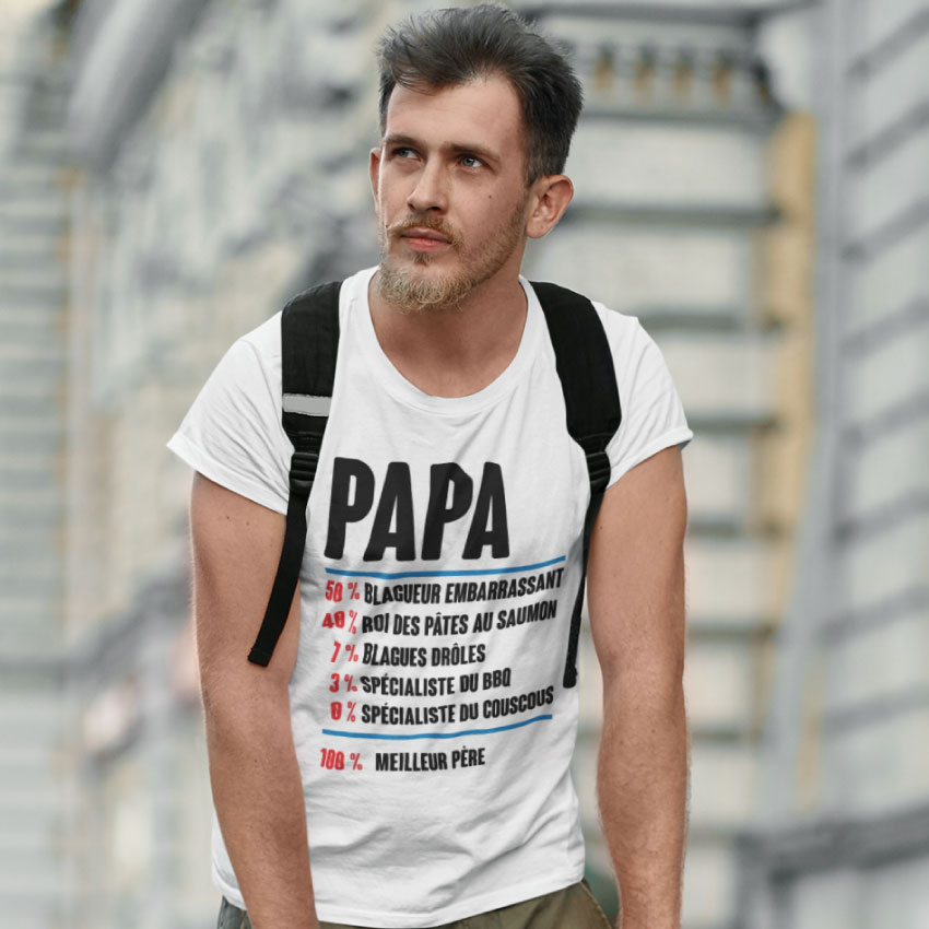 Papa 100% Meilleur Père