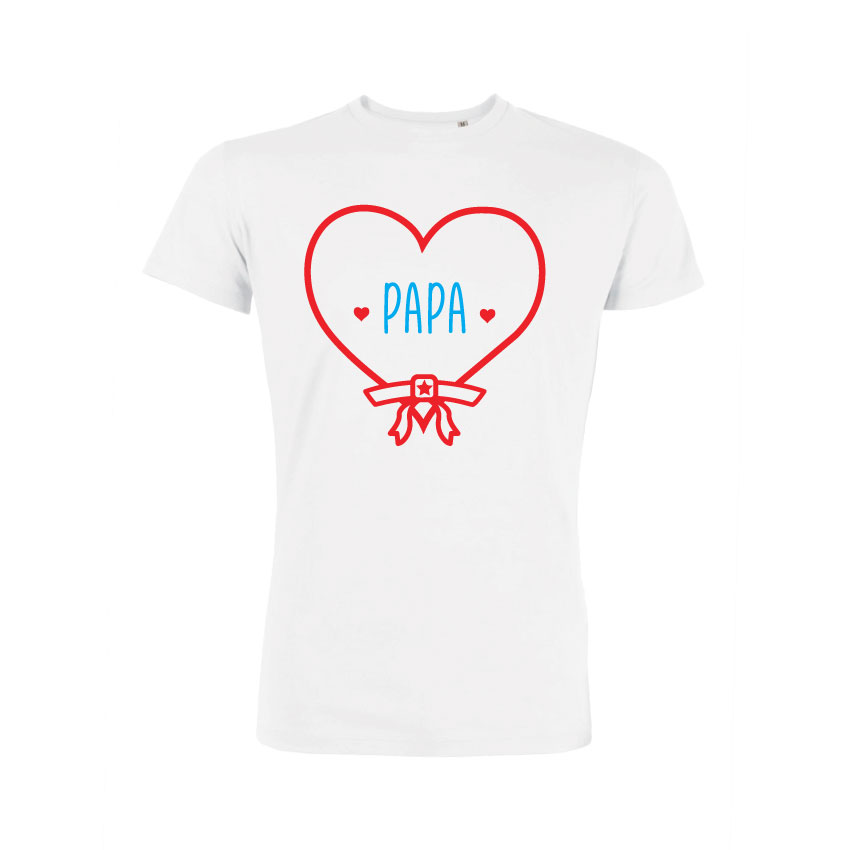 Teeshirt Homme - Papa Coeur