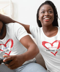 Pack 2 T-shirts - Maman (im)parfaite - Papa (im)parfait