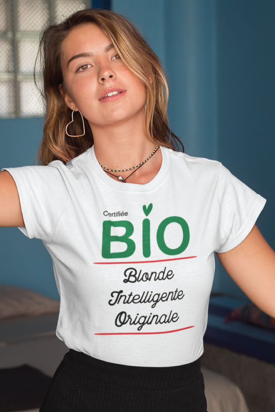 Certifiée BIO (Blonde Intelligente Originale)