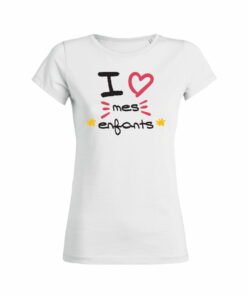 Teeshirt Femme - I Love Mes Enfants