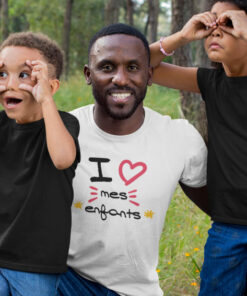 Teeshirt Homme - I Love Mes Enfants