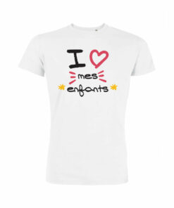 Teeshirt Homme - I Love Mes Enfants