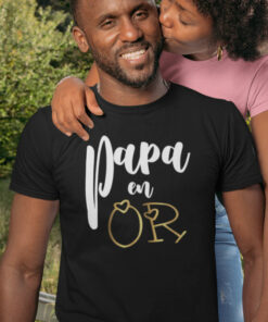 Teeshirt Homme - Papa En Or