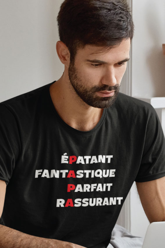 Papa Épatant Fantastique Parfait Rassurant
