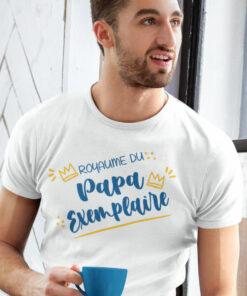 Teeshirt Homme - Royaume Du Papa Exemplaire