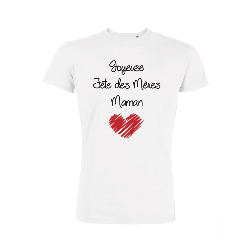 Teeshirt Enfant - Joyeuse Fête Des Mères Maman