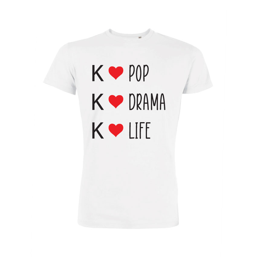 Teeshirt Homme - Love Kpop Kdrama Klife