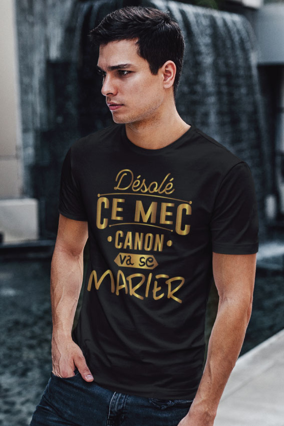 Désolé Ce Mec Canon Va Se Marier