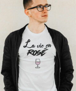 Teeshirt Homme - La Vie En Rosé