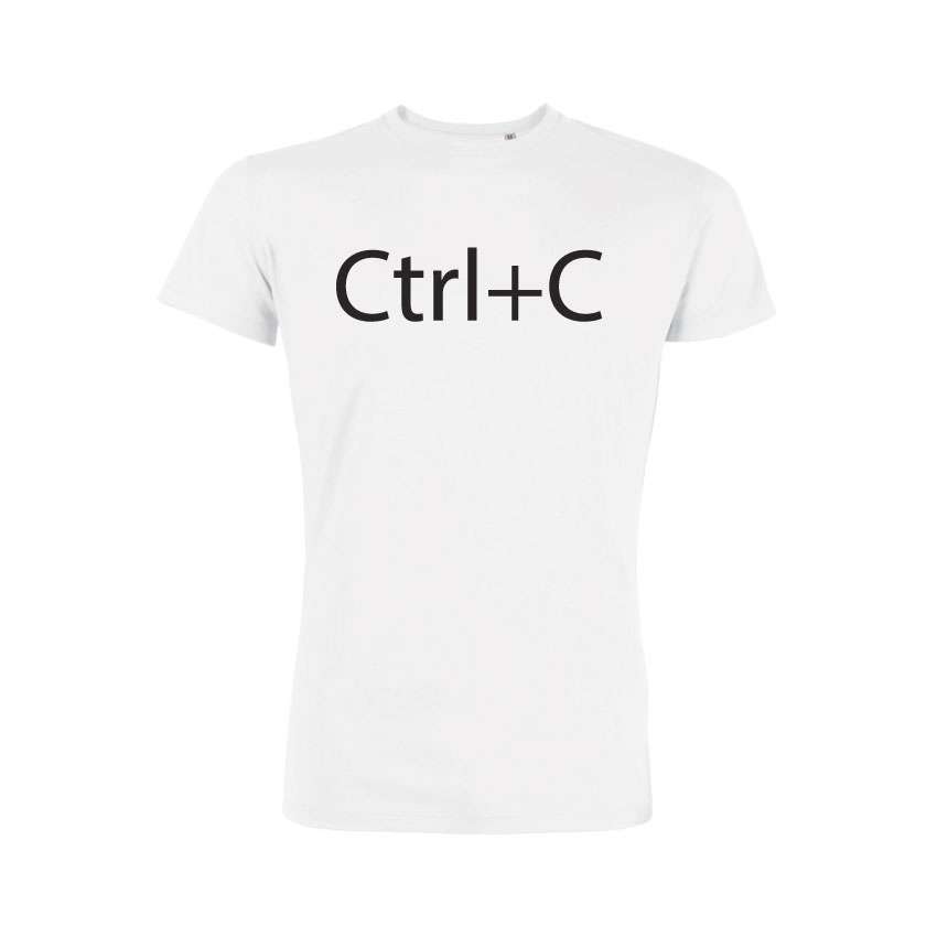 Pack 2 T-shirts - Ctrl + C - Ctrl + V