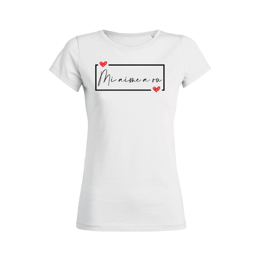 Teeshirt Femme - Mi Aime A Ou - 974